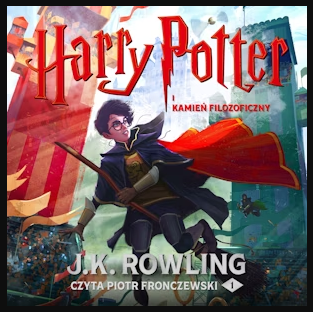 Harry Potter i Kamień filozoficzny - okładka audiobooka