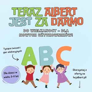 Hej Albert - Angielski, Język polski, korepetycje dla dzieci online - Buki school